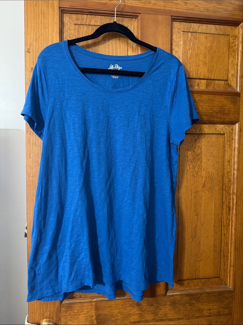 Lilly Pulitzer Royal Blue Scoop Neck Short Sleeve Tee